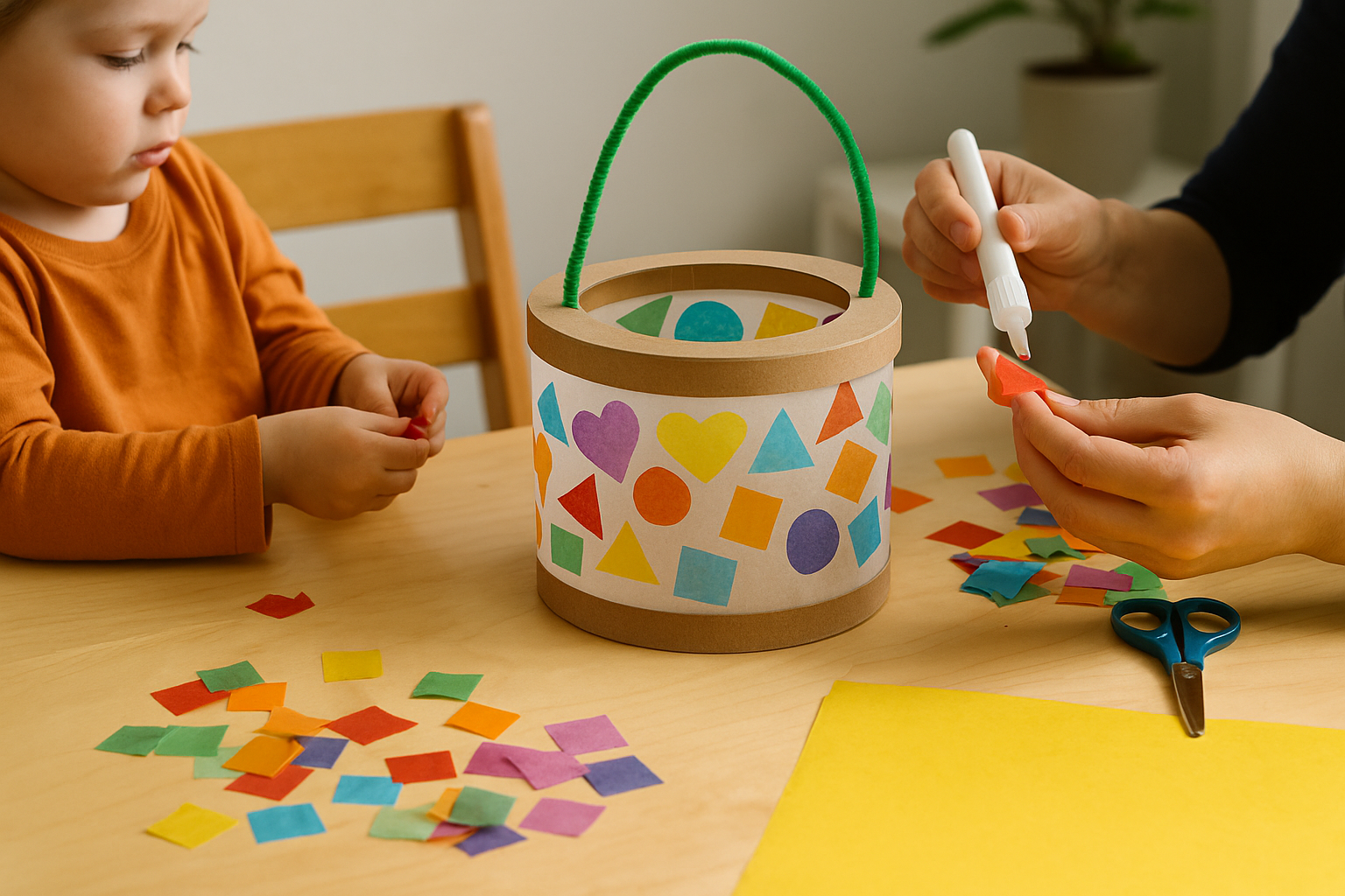 Kleinkind Laterne basteln Anleitung